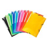 Chemise à élastiques 3 rabat Maxi Capacity Iderama A4 - Couleurs assorties