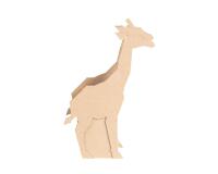 Pot à crayons Girafe 15x5x23,5cm - Kraft