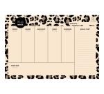 Hebdo Planner Roar Foncé 26,5 x 18 cm - Visuel