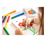 Poch. 8 feutres magiques (6 coul. + 2) - Multicolore