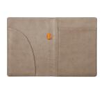 Rhodiarama livret porte-bloc N°16 pour bloc ou carnet format A5 - Taupe