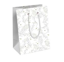 Naturel, sac moyen 21,5x10,2x25,3 cm - Blanc