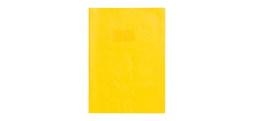 Protège-cahiers grain cuir PVC 22/100ème A4