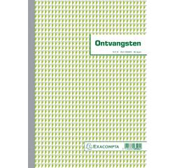 Manifold Receipts 29,7x21cm cm 50 sheets double carbonless Text in Dutch