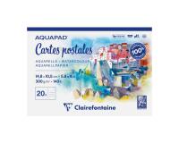 Aquapad Cartes Postales bloc collé 20F A6 300g