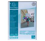 Porte-visuel avec fermeture magnétique A5 - Cristal