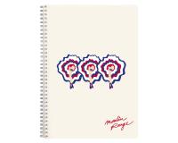 Moulin Rouge, Cahier reliure intégrale A4 21x29,7 cm, 148 pages, ligné et marge, ass.