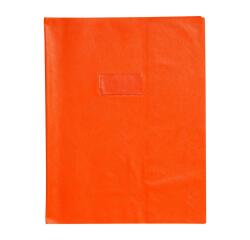 Protège-cahiers grain cuir PVC 22/100ème 24x32 cm