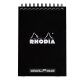 Notepad A6 80 feuilles DOT 80 g. - Noir