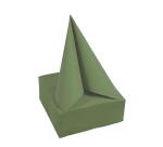 Paquet de 40 serviettes micro-gaufrées ouate 2 plis - 38x38 cm