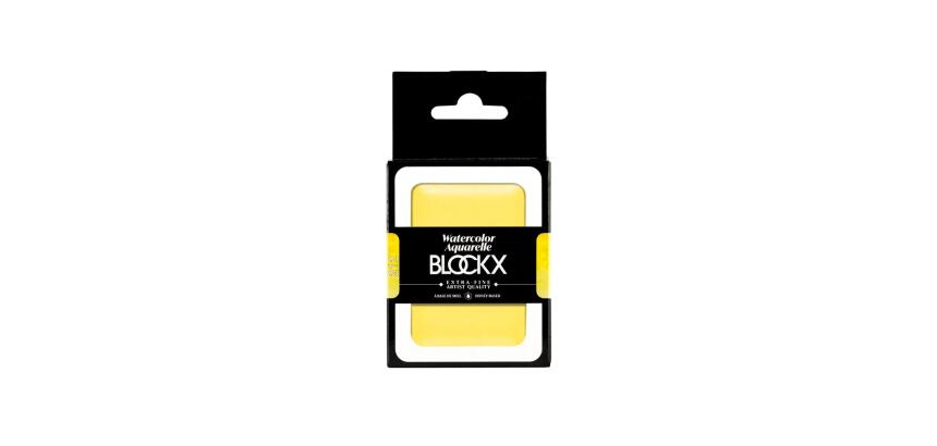 Aquarelle extra-fine godet géant - Jaune blockx