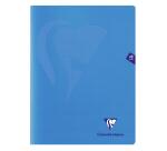 Cahier piqué Mimesys 24x32cm 48 pages petits carreaux couverture polypropylène