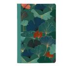 Gaïa bleu, Carnet cousu fil 9x14cm, 96 pages, ligné, ass.