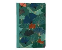 Gaïa bleu, Carnet cousu fil 9x14cm, 96 pages, ligné, ass.