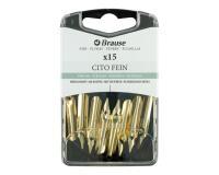 Boîte 15 plumes Cito fein