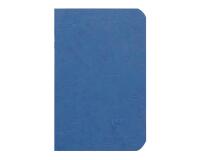 Cahier piqué Age Bag 9x14cm 96 pages uni - Bleu