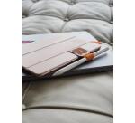 Rhodiarama porte-stylo autoadhésif 4x3 cm pour blocs carnets et agendas - Noir