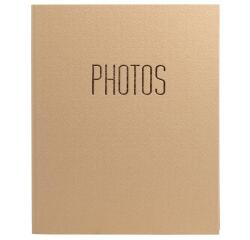 Album photo classeur 60 pages noires OfficeByMe - Beige