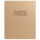 Album photo classeur 60 pages noires OfficeByMe - Beige