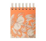 Jardin des Sens, Bloc reliure intégrale en-tête 9x11 cm, 160 feuilles, uni, ass.