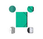 Clasificadores grapados en el lomo Con gomas, grapados - Tamaño: 24,5x32 cm para: A4