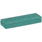 Rhodiarama plumier simili cuir italien 21x5,5x3 cm - Eau