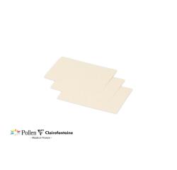 Paquet de 25 cartes simples Pollen 70x95mm 210g/m²