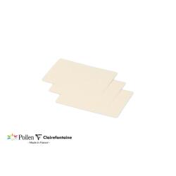Paquet de 25 cartes simples Pollen 70x95mm 210g/m²