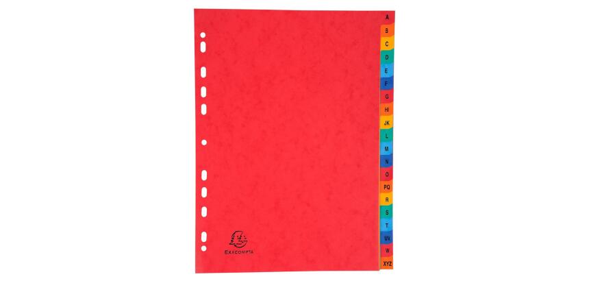 Separadores Cartulina lustrada flexible 3/10º - 225grs - Colores surtidos