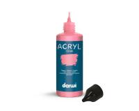 Darwi Flacon de 80 ml de Peinture Acrylique Universelle Opaque - Rose bonbon