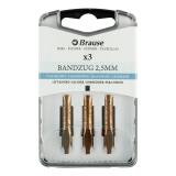 BOITE 3 PLUMES BANDZUG POUR GAUCHERS