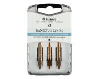 BOITE 3 PLUMES BANDZUG POUR GAUCHERS