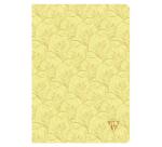 Carnet piqûre textile Neo Deco Collection Printemps-Été 14,8x21cm 96 pages ligné motifs assortis papier ivoire 90g - Assortis