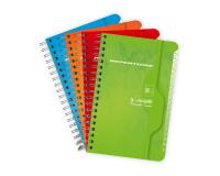 Répertoire reliure intégrale 7000 11x17 cm 180 pages petits carreaux 70 g - Assortis