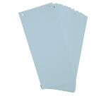 Paquete de 100 fichas separadores horizontales lisas multitaladros Exacompta Forever®- 105x240mm