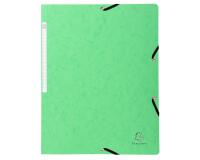 Folder Elastic w/o Flap+Label A4 Lime
