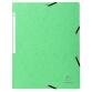 Folder Elastic w/o Flap+Label A4 Lime
