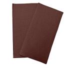 Pack of 500 paper tablecloths, folded to size, in film Format 60x60cm