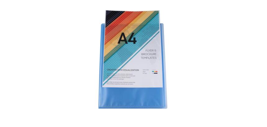 Display Book KreaCover PP A4 40Pkt Ast - Assorted colours