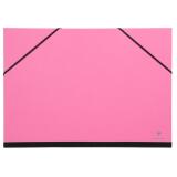 Carton à dessin Couleur à élastiques 28x38cm - Fuchsia