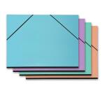 Carton à dessin Aquarel - avec élastiques - dos toilé - format à classer Raisin (500 x 650 mm) - Couleurs assorties