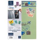 Kit philatélie Air Mail - Ma Première Collection de timbres - Visuels assortis