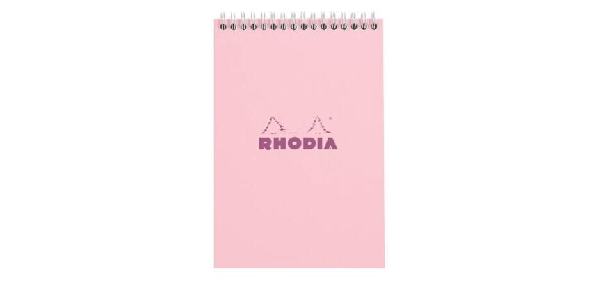Bloc reliure intégrale COULEURS Rose 14,8x21 cm - Rose