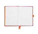 Rhodiarama Goalbook rembordé rigide A5 240 pages dot papier blanc 90g - Coquelicot