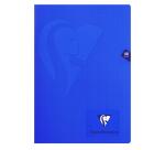 Cahier piqué Mimesys A4 48 pages petits carreaux couverture polypropylène Couleur aléatoire - Assortis