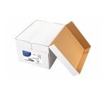 Boite de 500 Pochettes Blanches C5-162x229mm - Auto-Adhésives - 120g/m2 - Blanc