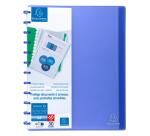 Carpetas de fundas amovibles con anillas - Fundas piel de naranja Tapa rígida translucida 8/10º - (Vistas: 60 Fundas: 30) - 24,5x31cm para A4