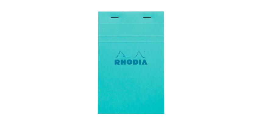 Rhodia bloc agrafé COULEURS N°14 5/5 80 feuillets microperforés, couvertures assorties - Assortis