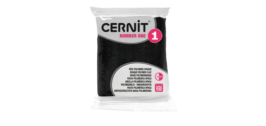 Cernit n°1 56 g Noir - Noir