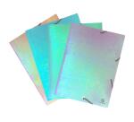 Exacompta Candy Tidy Elasticated Folder with 3 Flaps A3 PP - Assorted colours